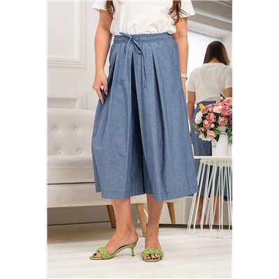 Юбка-Брюки ТЮ-17 синий