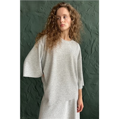 Блузка женская  ASY105/01/Серый меланж