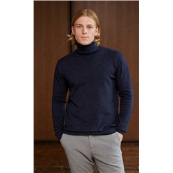 Водолазка P921-15608 navy melange
