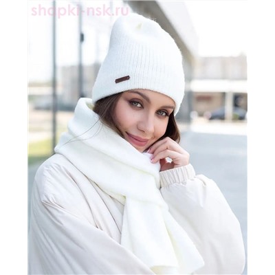 LS 52 PL 52 Комплект женский флис (колпак+шарф) (56-58)