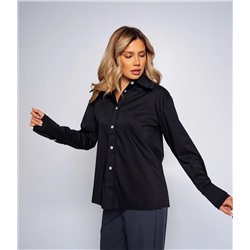 Рубашка #БШ2655, чёрный