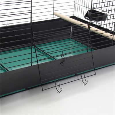 Клетка для птиц, «Рикки max 3», 79×44×65 см, микс цветов