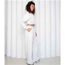 Спортивный костюм #КТ6001 (7), светло-серый меланж