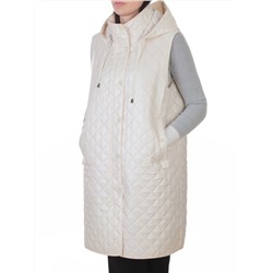 802 LT. BEIGE Жилет утепленный женский (50 гр. синтепон)