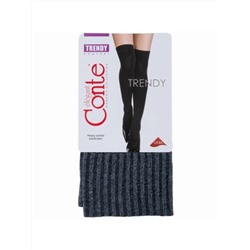 CONTE TRENDY Гольфины меланжевые