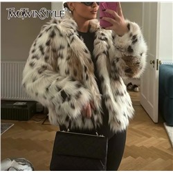 Шуба леопард