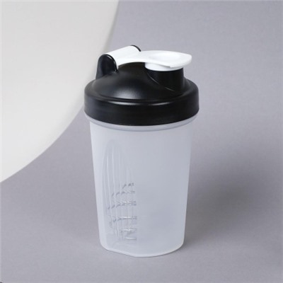 Бутылка/Шейкер SMALLHERO SHS-400 чёрная, для спортивного питания 400ML ШОК цена!/уп80