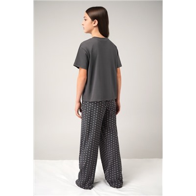 Хлопковая пижама для девочки Happyfox