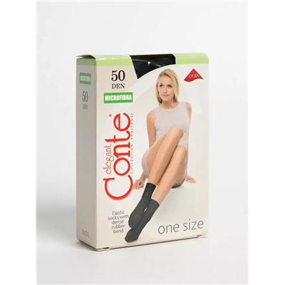 CONTE MICROFIBRA 50 (1 пара) Носки женские