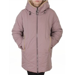 M-9085 PINK POWDER Куртка зимняя женская (верблюжья шерсть, 120 гр. холлофайбер)