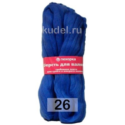 Пряжа Пехорка Шерсть для валяния тонкая