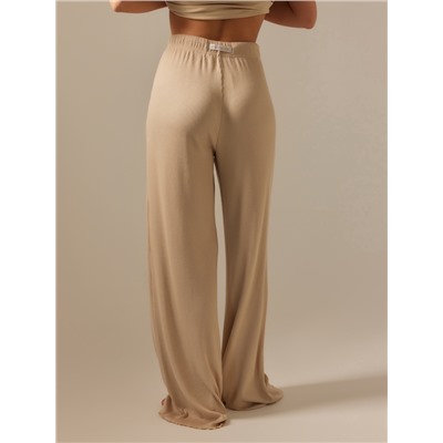 Брюки домашние женские SL HOME Soft Home, бежевые