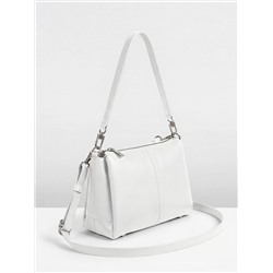 Женская кожаная сумка Richet 3107LN 613 Белый