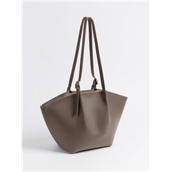 Женская кожаная сумка Richet 3287LG 862 Тауп