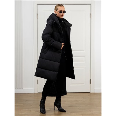 Пуховик женский черный