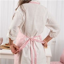 Фартук 'Радушная хозяйка' 70*90 с карманом и регулируемой бретелью, рогожка, 100% хлопок, 'Соцветие'