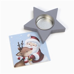 Набор подарочный новогодний «Этель: Тёплых объятий»: плед и аксессуары