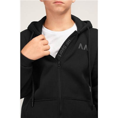 Теплый детский костюм из футера трехнитки с начесом Happyfox