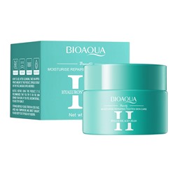 (ЗАМЯТА КОРОБКА) Крем для лица гиалуроновой кислотой и церамидами BIOAQUA, 60 гр.