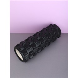 Ролик массажный спортивный Woohooo SHARP 33x14/ черный/уп10