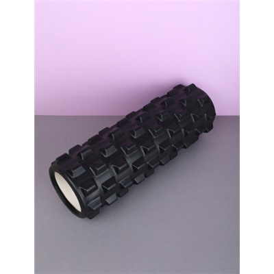 Ролик массажный спортивный Woohooo SHARP 33x14/ черный/уп10