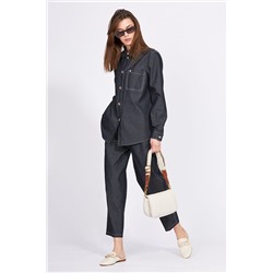 Блуза EOLA 2370 темно-синий