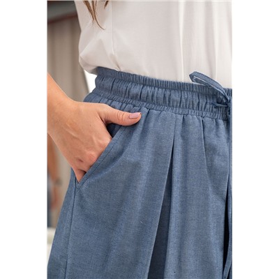 Юбка-Брюки ТЮ-17 синий