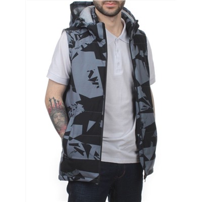 2122 GRAY Жилет мужской (100 гр. синтепон)