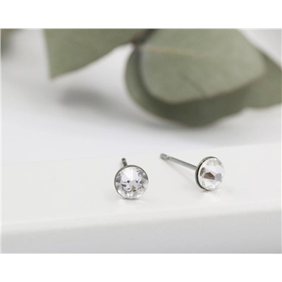 Серьги кристаллами Swarovski