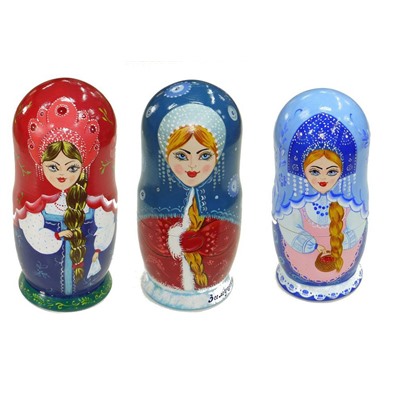 Матрешка Штоф авторская 26*12*12. см
