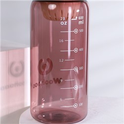 Бутылка для воды спортивная Woohooo Summer 600 ml/ уп60