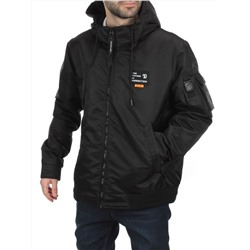 8734L BLACK Куртка мужская демисезонная (100 гр. синтепон)