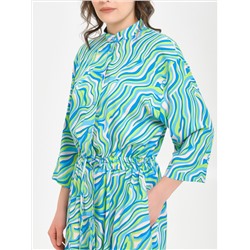 Платье из вискозы с принтом