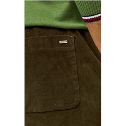 Брюки вельвет P421-0865 khaki