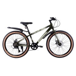 Велосипед 24" рама 13" 8sp COMIRON REBEL ригид милитари хаки