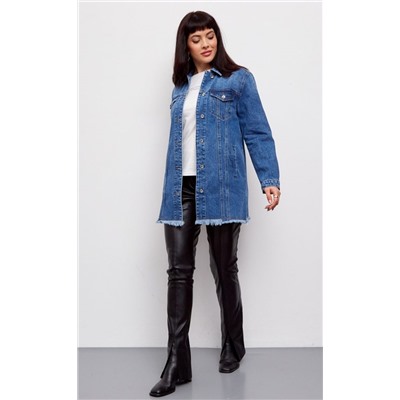 Куртка джинс P012-1202 blue