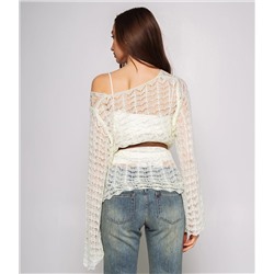 Лонгслив+топ #КТ2979, лайм