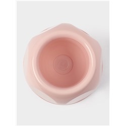 Ёршик для унитаза «Блеск. Стандарт», 15×15×39 см, с подставкой, розовый