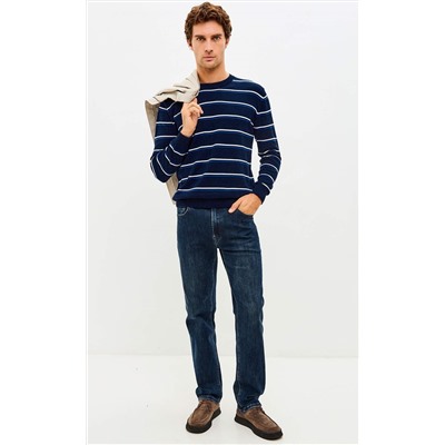 Джинсы муж. F521-0156R dark blue