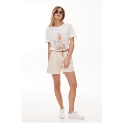 NiV NiV fashion 419 светло-бежевый, Шорты