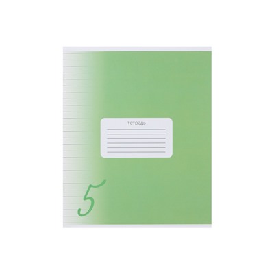 Комплект тетрадей из 10 штук, 24 листа в линию Calligrata «Пятёрка», обложка мелованный картон, ВД-лак, блок офсет, 5 видов по 2 штуки