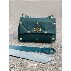 Ab.Zapatos PELLE Valentina (820) petrol+Ab.Z cinturón 130 napa petrol АКЦИЯ