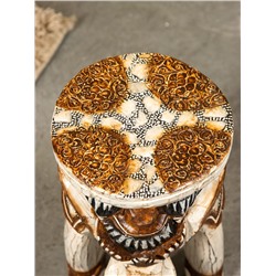 Табурет «Слон», 17×17×30 см, дерево, коричневый