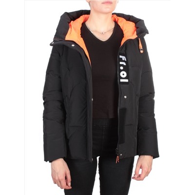 2101 BLACK Куртка зимняя женская MONGEDI (200 гр. холлофайбера)