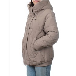 8887 DK. BEIGE Куртка зимняя женская (холлофайбер 200 гр.)