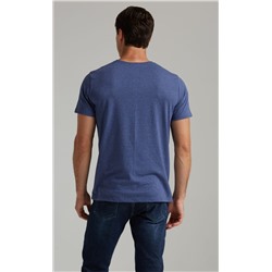 Футболка F911-6000b blue melange