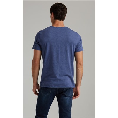 Футболка F911-6000b blue melange