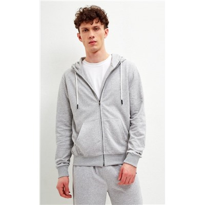 Толстовка F111–0502 grey melange