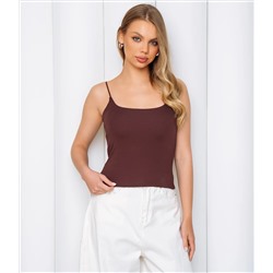 Топ #КТ55567, шоколадный