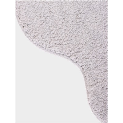 Коврик Savanna Cloud, 58×82 см, ворс 2 см, микрофибра, серый